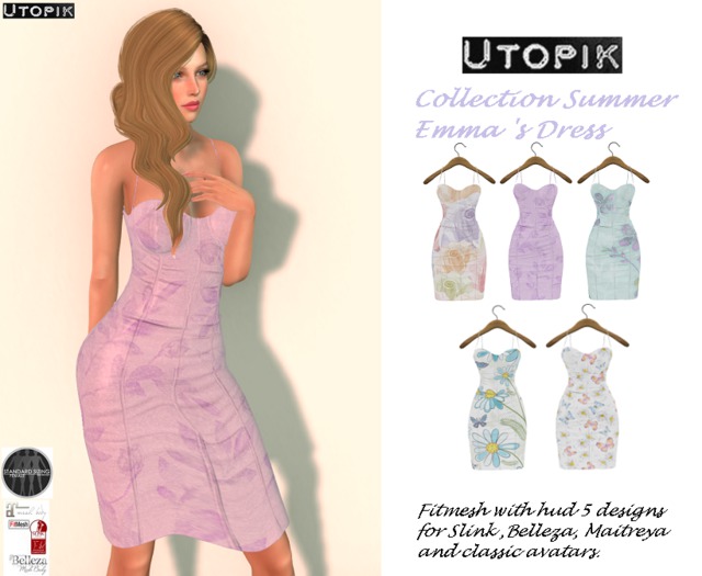 Emma Summer Collection Fitmesh (5 sizes) / Belleza / Maitreya / Slink