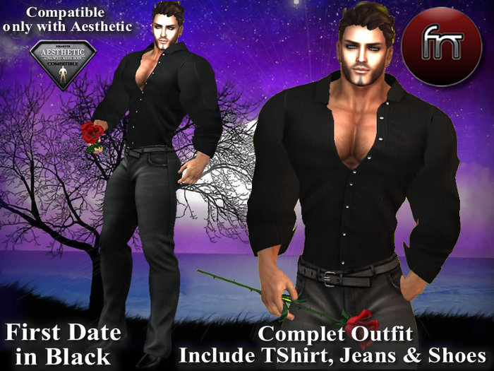 [FN] Aesthetic First Date Black - Suit Bag WEAR