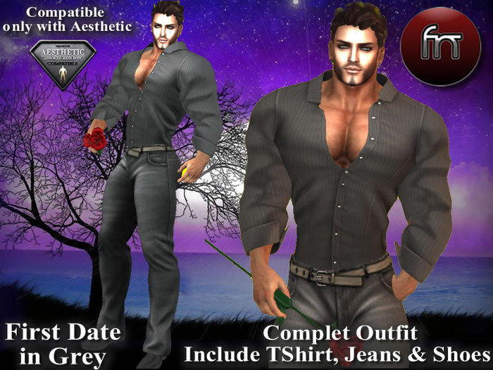 [FN] Aesthetic First Date Grey - Suit Bag WEAR