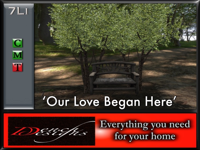 *Dench Designs* 'Our Love Began Here'