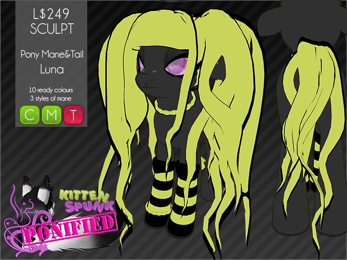 +KS+ Pony Mane & Tail Luna