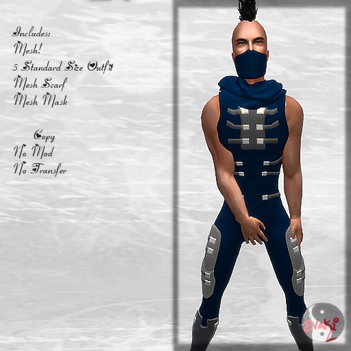 ::Evaki:: Mesh Ninja Blue