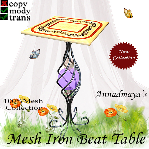Mesh Iron Beat Table v.4