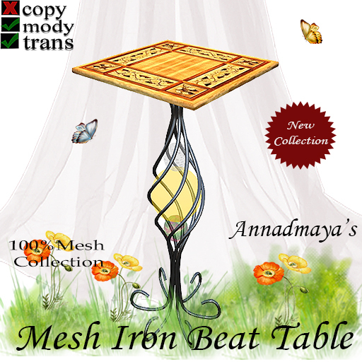 Mesh Iron Beat Table v.5