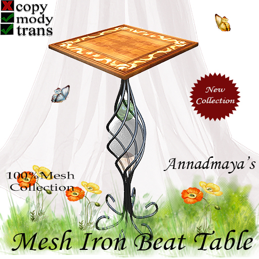Mesh Iron Beat Table v.7