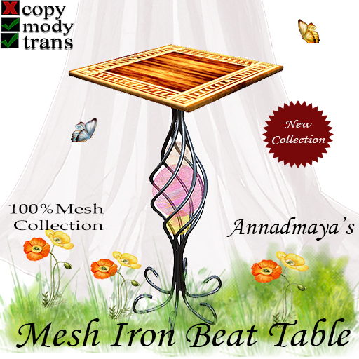 Mesh Iron Beat Table v.9