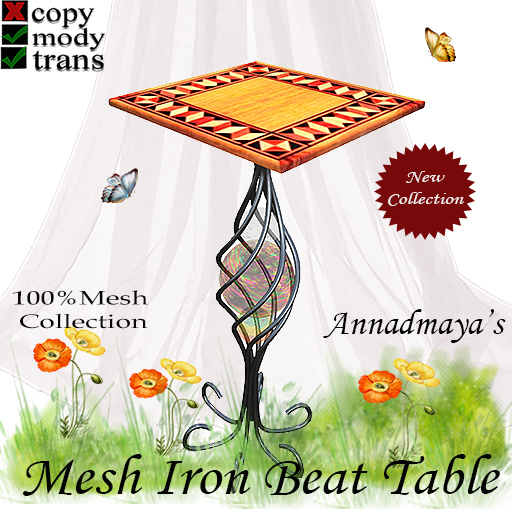 Mesh Iron Beat Table v.11
