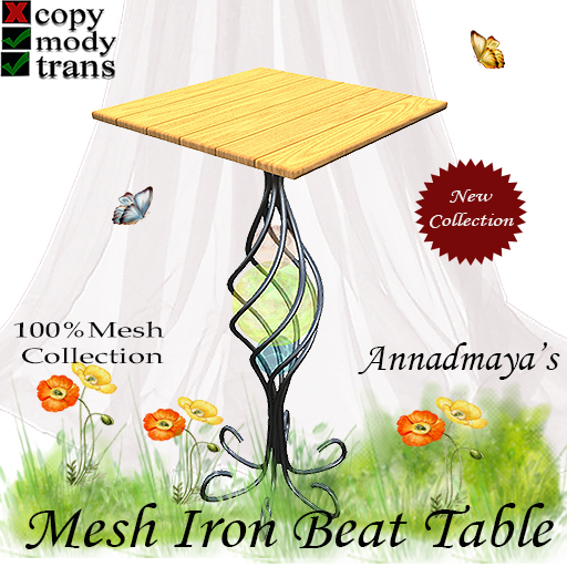 Mesh Iron Beat Table v.12