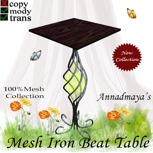 Mesh Iron Beat Table v.13