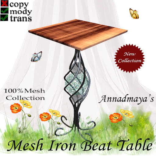 Mesh Iron Beat Table v.14