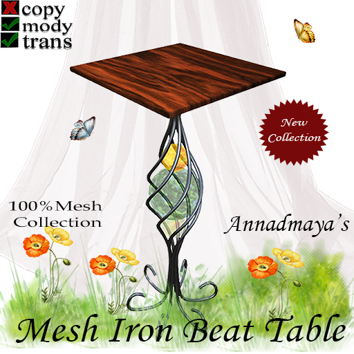 Mesh Iron Beat Table v.15