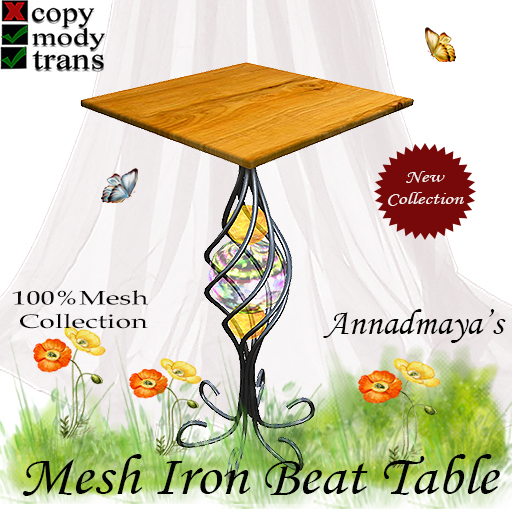 Mesh Iron Beat Table v.17