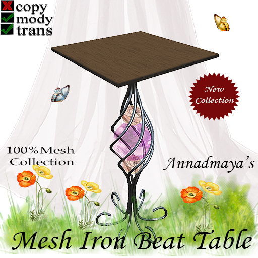 Mesh Iron Beat Table v.18