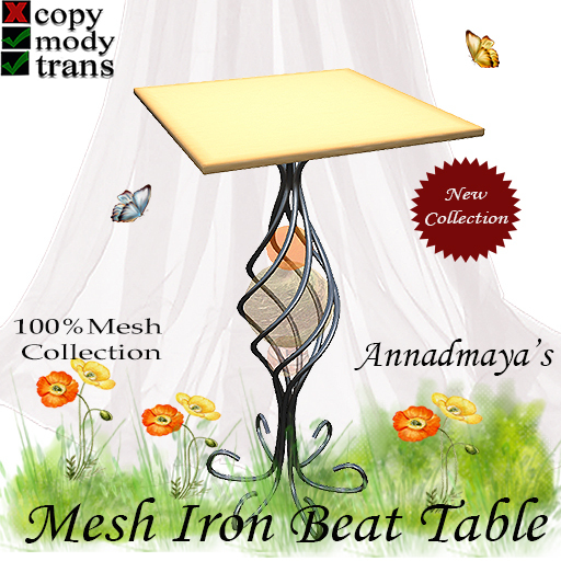 Mesh Iron Beat Table v.19