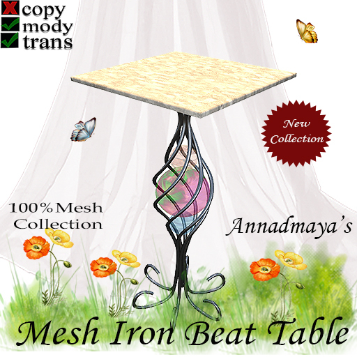 Mesh Iron Beat Table v.20