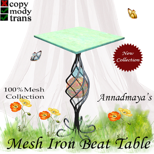 Mesh Iron Beat Table v.21