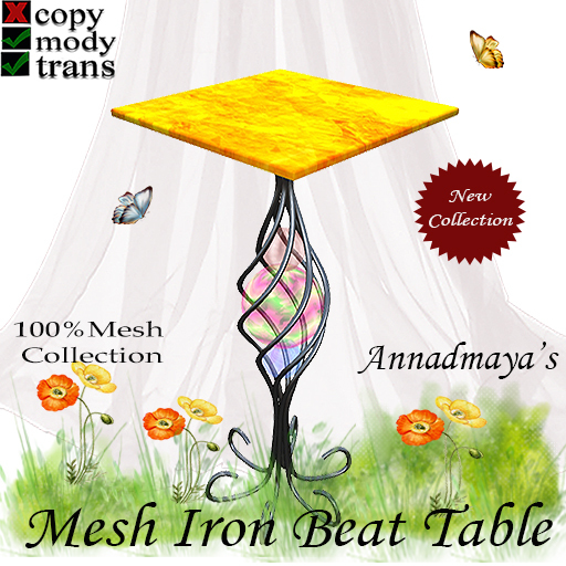 Mesh Iron Beat Table v.22