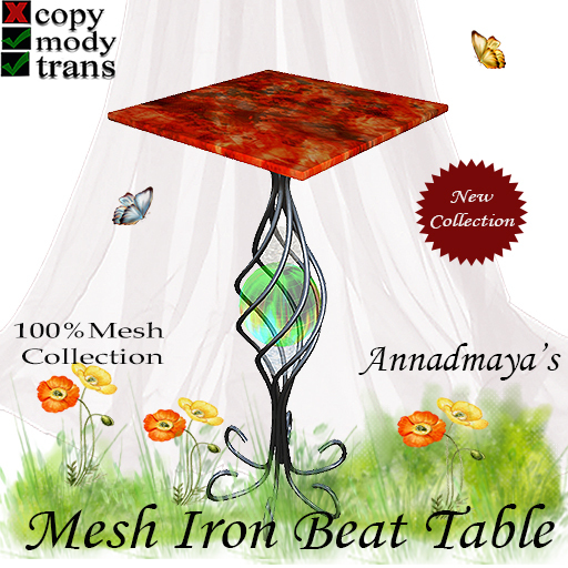 Mesh Iron Beat Table v.23
