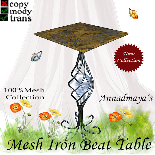 Mesh Iron Beat Table v.24