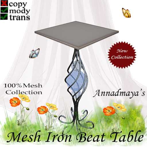 Mesh Iron Beat Table v.25