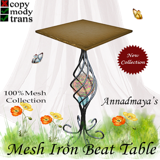 Mesh Iron Beat Table v.26