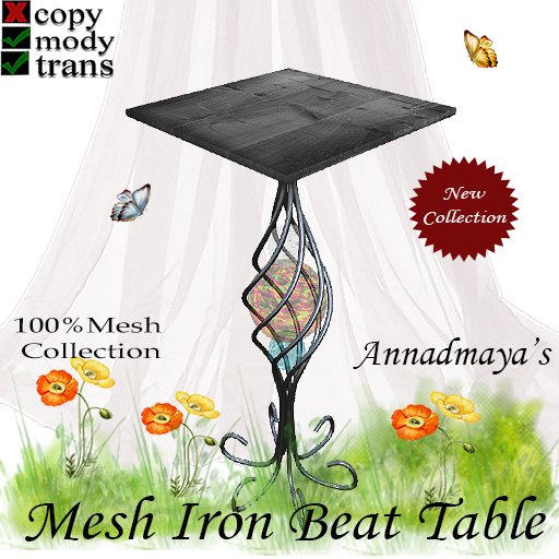 Mesh Iron Beat Table v.27