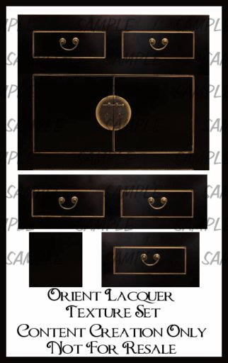 *CUPIDS TEXTURES* Orient Lacquer Texture Set