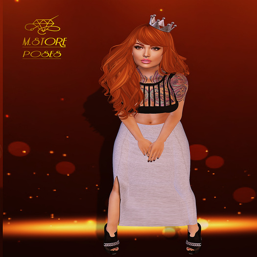 {M.STORE POSES} Pose Single Female #8