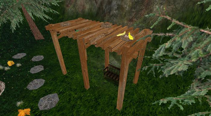 Full Mesh Garden Pergola - Copy Modify