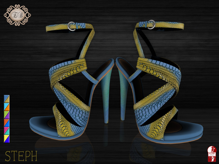 :Ecce Bellus:. Steph Snakeskin Leather Fatpack