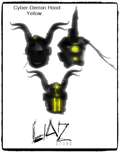 LiaZ Cyber-Demon Hood Yellow