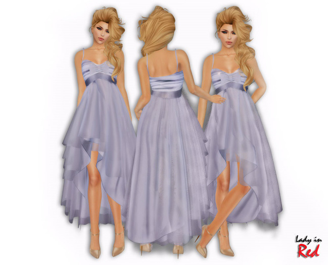 Lady in Red - Anfisa (teal) - Spaghetti Strap Dress