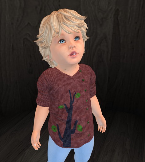 [iK01] Button Up Sweater - TOTSI - Red