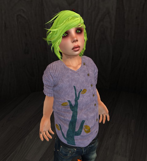 [iK01] Button Up Sweater - TD - Lilac - (Click to unpack)