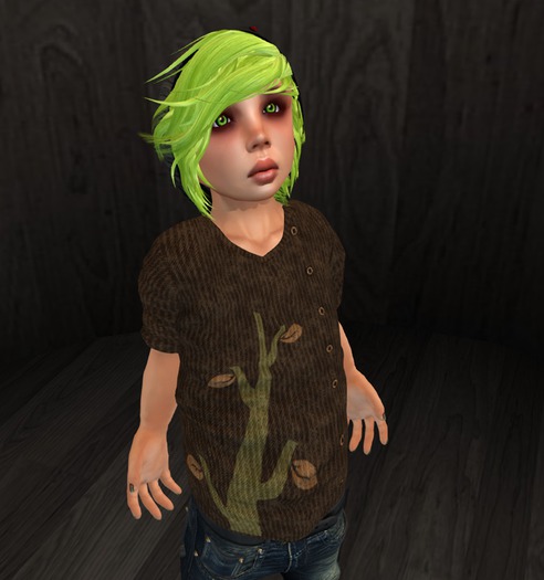 [iK01] Button Up Sweater - TD - Brown - (Click to unpack)