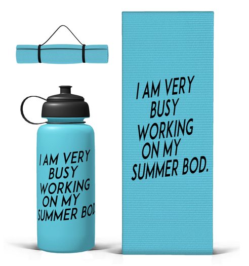 #Foxy - Yoga Set (Blue)