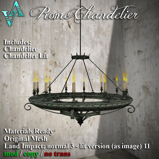 Atelier Visconti Rome Chandelier