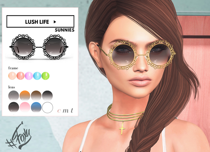 #Foxy - Lush Life Sunnies (Pastels) (wear to unpack)