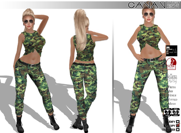 ❀CANAN - Mesh Outfit 'Maket'❀