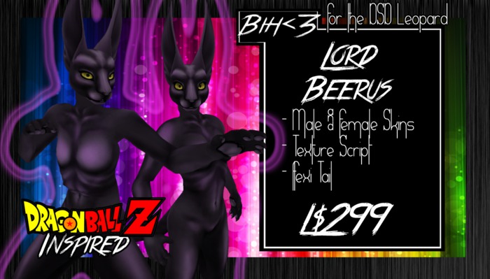 .:Bih <3:. Lord Beerus Inspired Mod Kit
