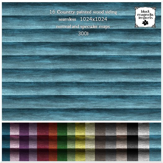 **BMI** Country Painted Siding Textures