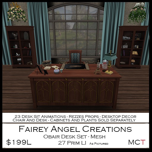 FAC Obair Desk Set 199L