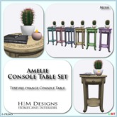 Amelie Console Table Set