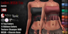 GAS [Ladies MESH Top Jamie - 11x11 Colors with HUD] Demo