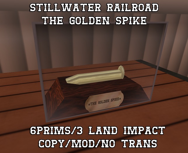 ~*SR*~ The Golden Spike [Boxed]