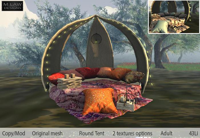 .:M.LAW:. Round tent Adult BOX