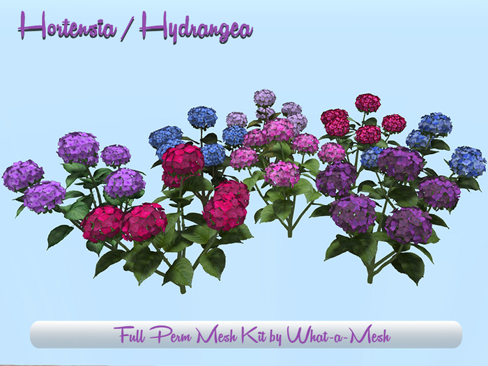 [WaM]/T-Spot Mesh - Hortensia - Full Perm Kit - LI = 1-3