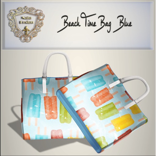 PROMO-ND*Beach Time Blue*Bag
