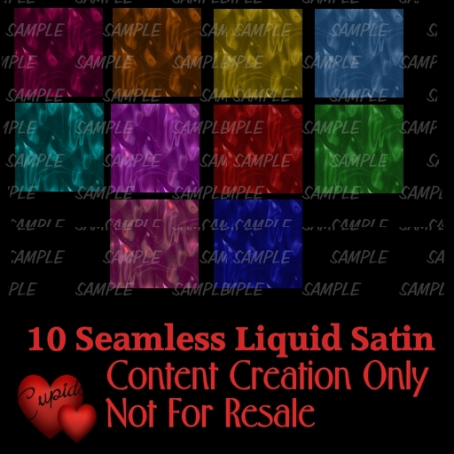 10 Seamless Liquid Satin Textures