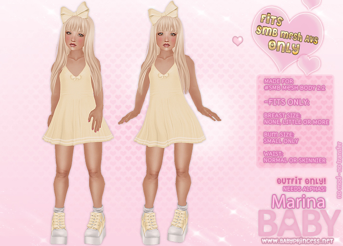 :*BABY*: SMB Marina - Yellow